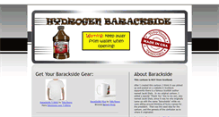 Desktop Screenshot of barackside.tobytoons.com